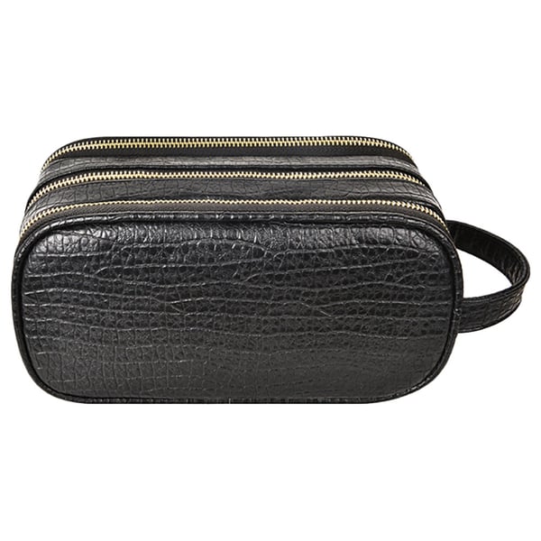 Wiwu Travel Pouch Croco Pattern Black