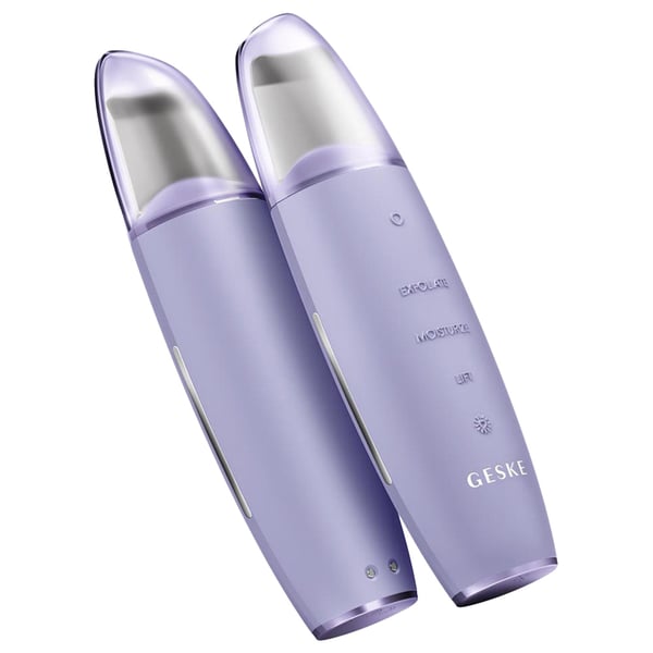 Geske 9-in-1 MicroCurrent Skin Scrubber And Blackhead Remover Purple