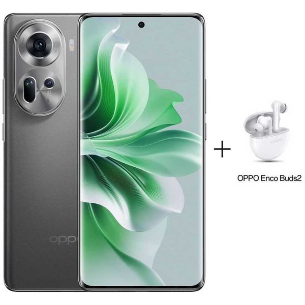 Oppo Reno 11 256GB Rock Grey 5G Smartphone + Oppo Enco Buds 2