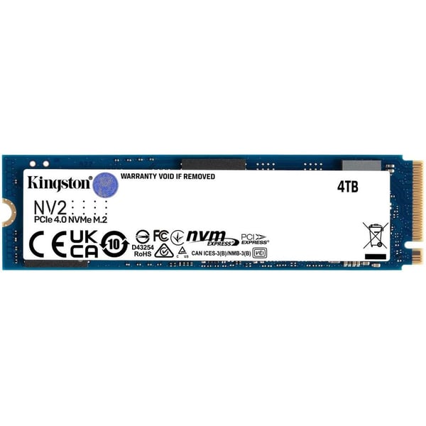 Kingston Internal SSD PCIe 4.0 4TB Blue SNV2S/4000G