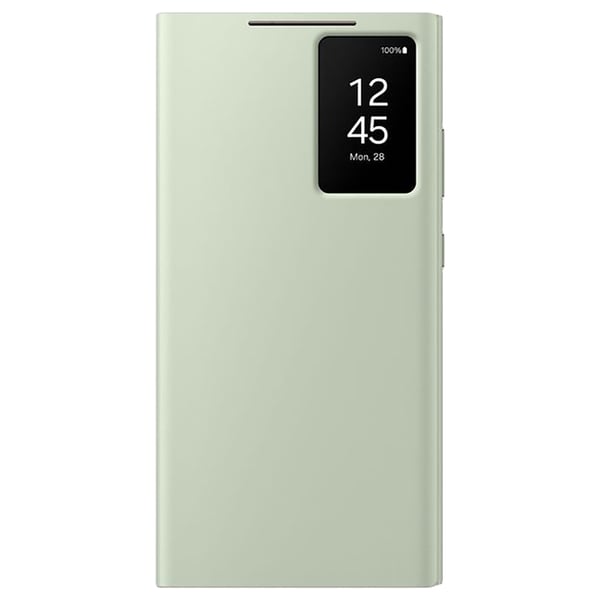 Samsung Galaxy S24 Ultra Smart View Wallet Case Light Green