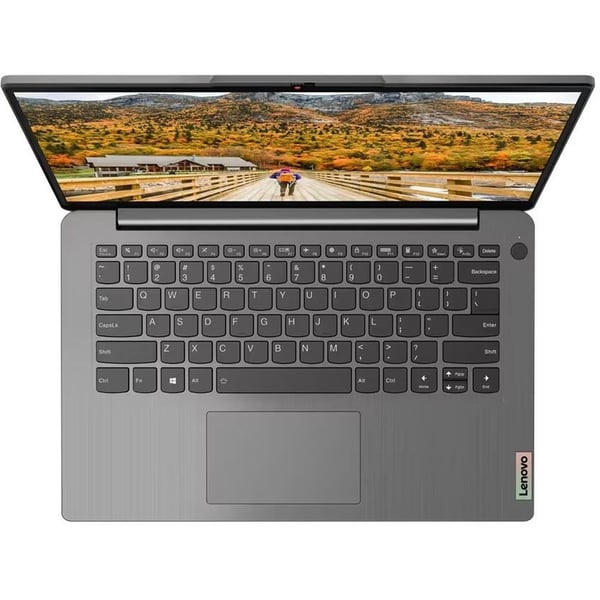 Lenovo IdeaPad 3 14ALC6 (2021) Laptop - AMD Ryzen 7-5700U / 14inch FHD / 512GB SSD / 8GB RAM / Shared AMD Radeon Graphics / Windows 11 Home / English & Arabic Keyboard / Arctic Grey / Middle East Version - [82KT00TKAX]