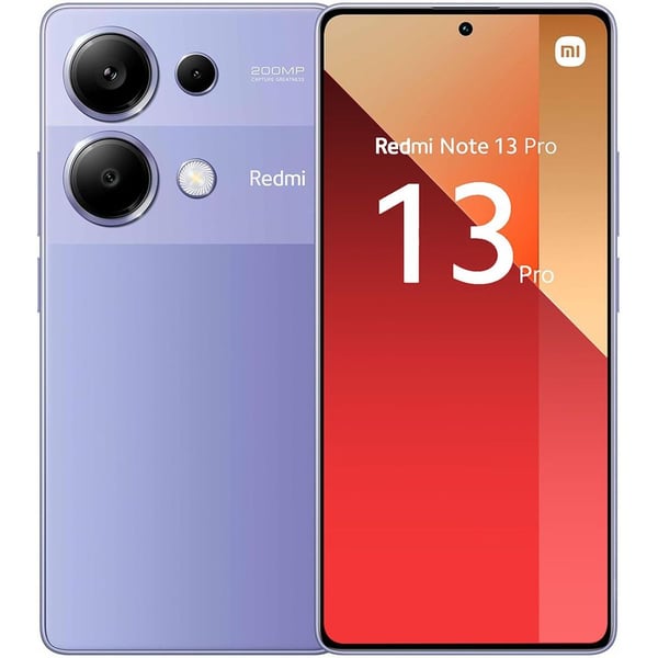 Xiaomi Redmi Note 13 Pro 256GB Lavender Purple 4G Smartphone