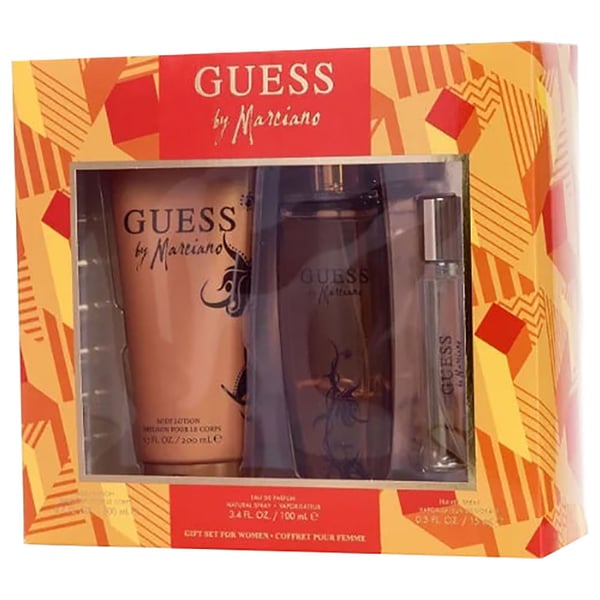 Guess Marciano Perfume For Women 100ml Eau de Parfum 200ml Body Lotiob 15ml Mini Spray Gift Set