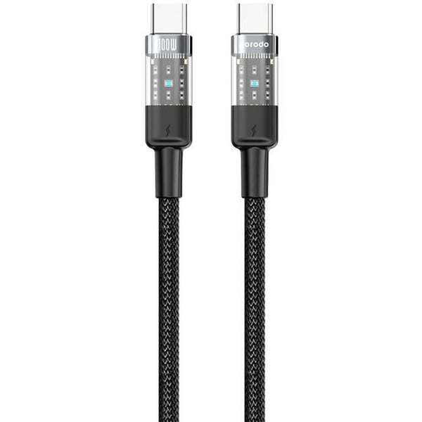 Porodo PD C to C Fast Charging Cable 1.2m Black