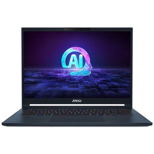 MSI Stealth 14 Gaming (2023) Laptop - 1st Series / Intel Core Ultra 7-155H / 14inch 2.8K OLED / 1TB SSD / 16GB RAM / 8GB NVIDIA GeForce RTX 4060 Graphics / Windows 11 Home / Star Blue - [STEALTH 14 AISTUDIO A1VFG]