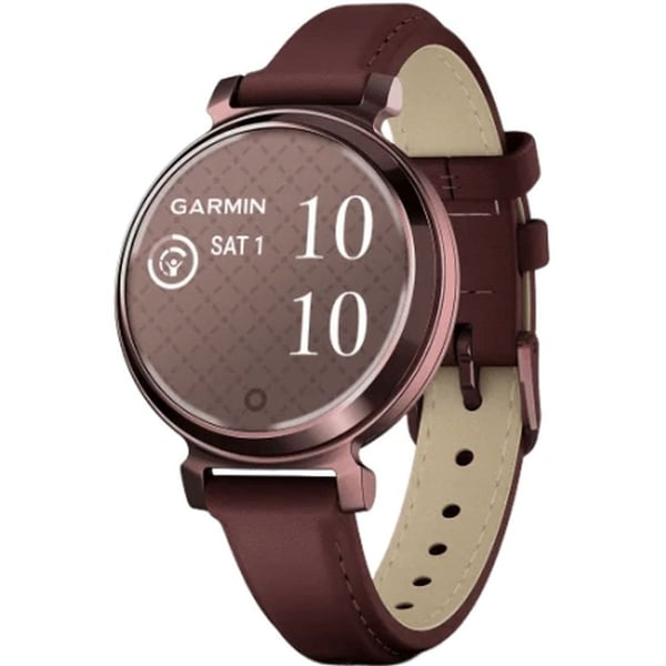 Garmin 010-02839-03 Lily 2 Smartwatch Classic Dark Bronze With Mulberry Leather Band