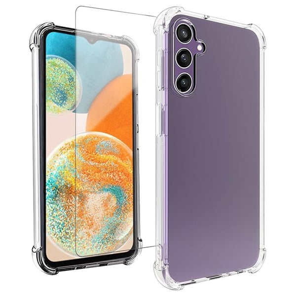 Max & Max Case With Screen Protector Clear Galaxy A25 5G