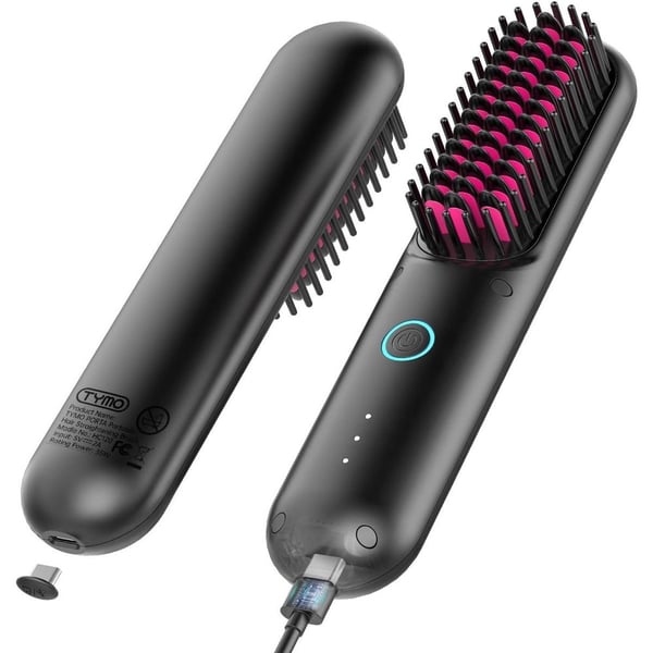 Tymo Porta Hair Straightener Brush HC120 Online Shopping on Tymo Porta Hair Straightener Brush HC120 in Muscat Sohar Duqum Salalah Sur in Oman