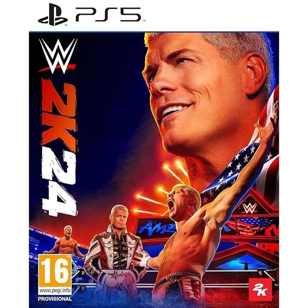 Playstation 5 Playstation 5 Wwe 2k24 Mode: Multi Player | Color: Multicolour | Genre: Sport | Platform: Playstation 5 | Developer: Visual Concepts | PEGI/ESRB: 16 | Publisher: 2K Sports