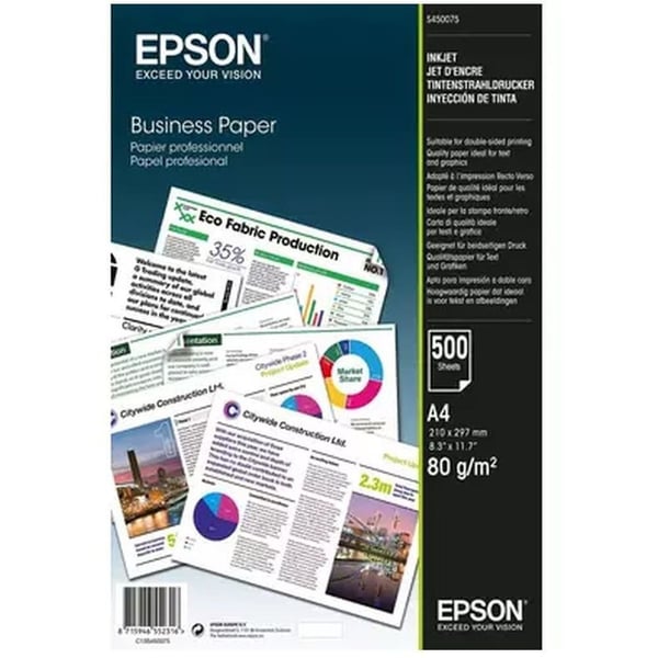 Epson Business Paper Sheet White 500 pc