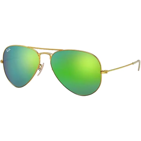 Rayban Aviator Flash Lenses Matte Gold Pilot Sunglasses For Men RB3025 price in Bahrain Buy Rayban Aviator Flash Lenses Matte Gold Pilot Sunglasses For Men RB3025 in Bahrain