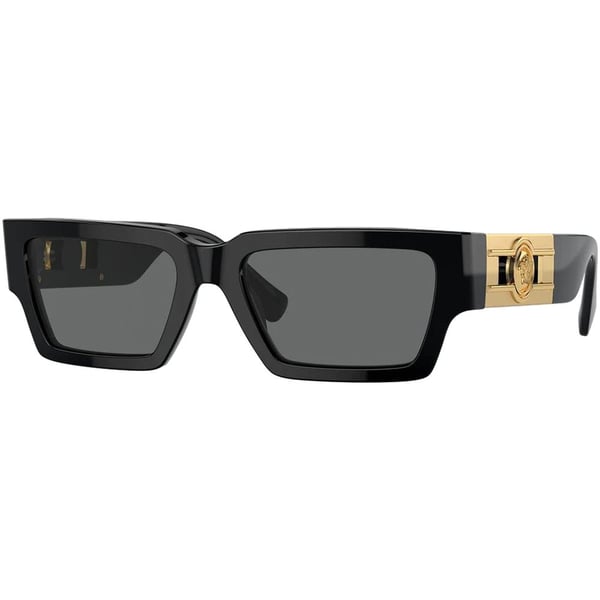 Versace GB1/87 Black Rectangle Sunglasses For Men & Women VER4459