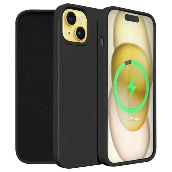 Raegr MagFix Case Black iPhone 15