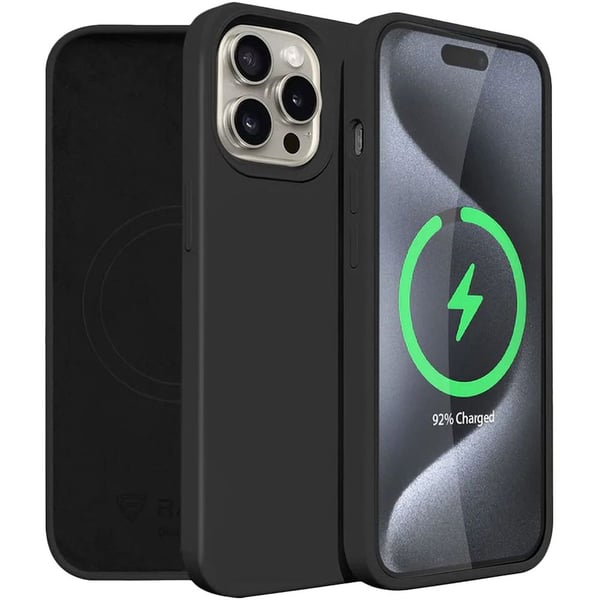 Raegr MagFix Case Black iPhone 15 Pro Max