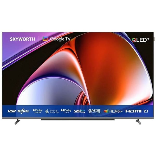 سكاي وورث 65SUF9550P QLED 4K UHD تلفزيون جوجل 65 بوصة (موديل 2024)