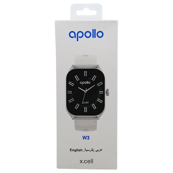 Xcell APOLLO W3 Smartwatch White
