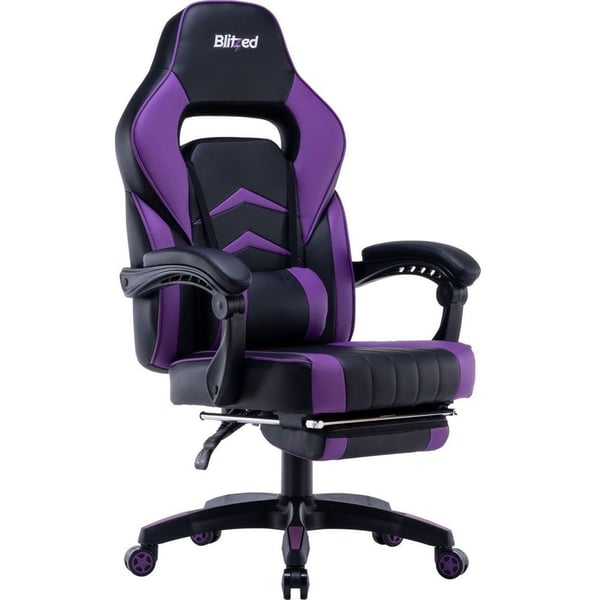 Blitzed Helsinki Gaming Chair With Footrest