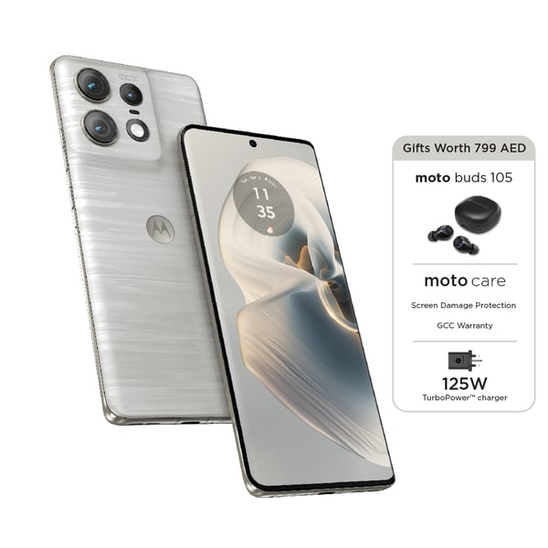 Motorola Edge 50 Pro 512GB Moonlight Pearl 5G Smartphone
