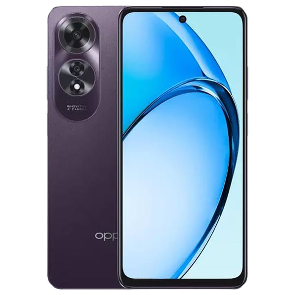 Buy Oppo A60 256GB Midnight Purple 4G Smartphone Online In UAE | Sharaf DG