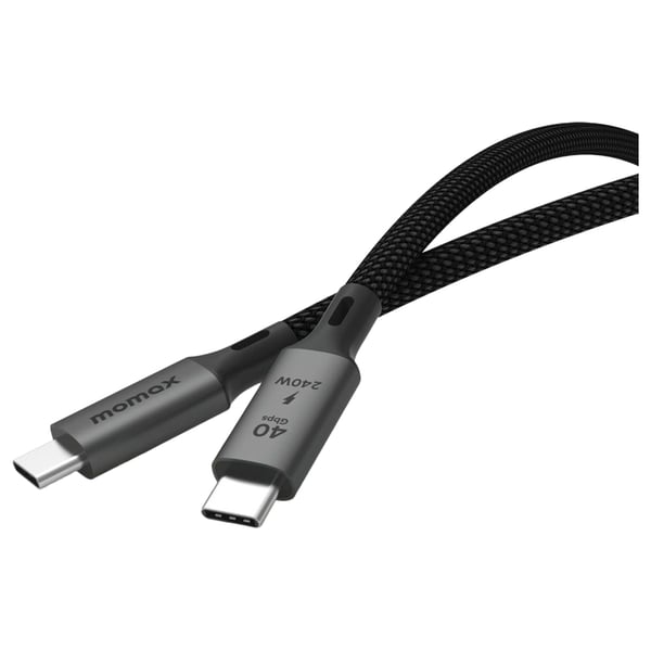 Momax Elite 240W USB-C to USB-C Cable Black