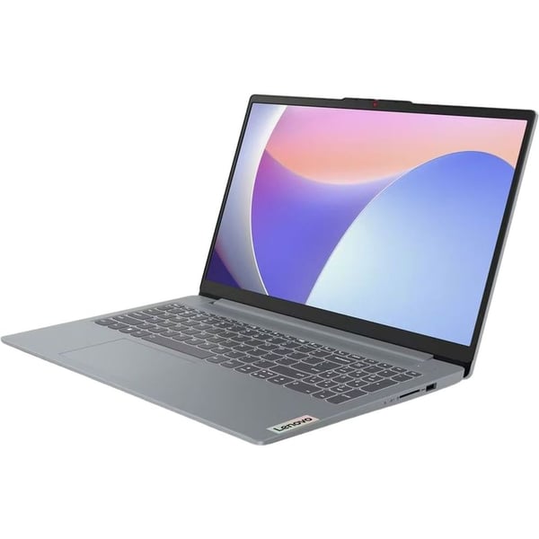 Lenovo IdeaPad Slim 3 15IAH8 (2024) Laptop - 12th Gen / Intel Core i5-12450H / 15.6inch FHD / 512GB SSD / 16GB RAM / Shared Intel UHD Graphics / Windows 11 Home / English & Arabic Keyboard / Arctic Grey / Middle East Version - [83ER00C4AX]