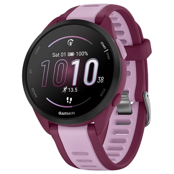 Garmin 010-02863-33 Forerunner 165 Smartwatch Music Berry/Lilac