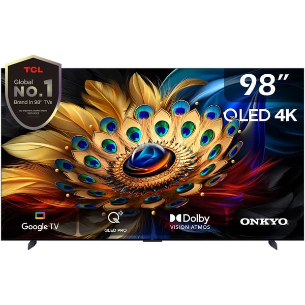 TCL 98C655 4K QLED Google Television 98inch (2024 Model)