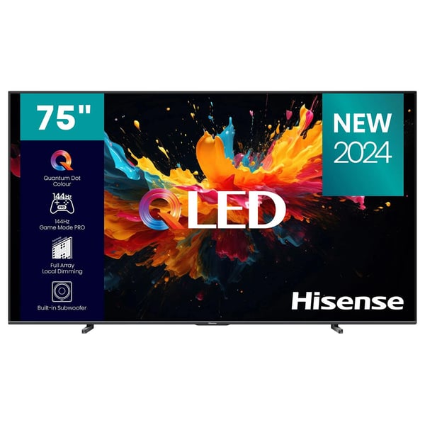 هايسنس  75Q7N QLED 4K التلفزيون الذكي مقاس 75 بوصة (موديل 2024)