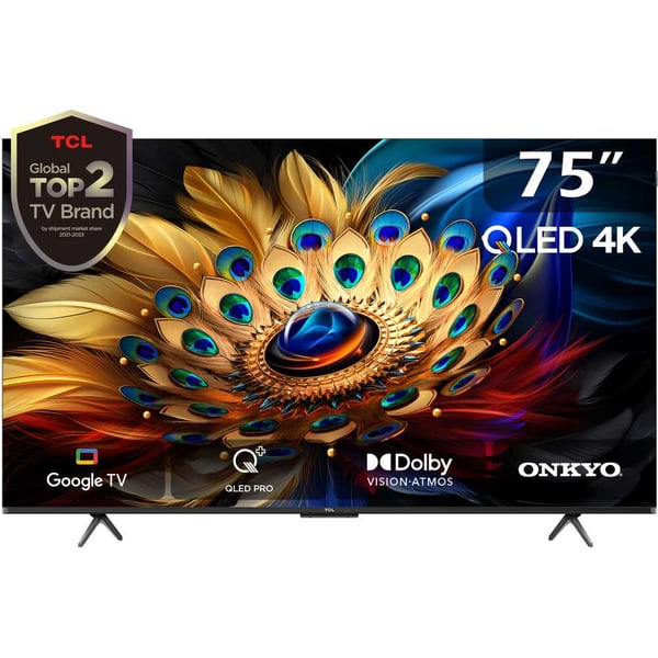 TCL 75C655 QLED Smart Televison 75inch (2024 Model)