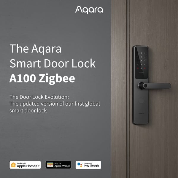 Buy Aqara Smart Door Lock A100 ZigBee- New Series Of Aqara Locks With ...