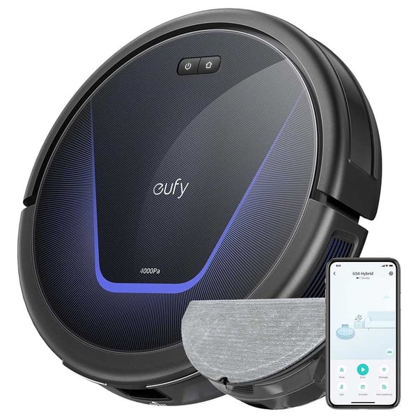 Eufy Robovac G50 Hybrid Vacuum Cleaner Black T2212V11