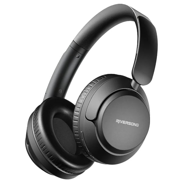 Riversong Rhythm M6 EA279 Wireless Over Ear Headphones Black Online Shopping on Riversong Rhythm M6 EA279 Wireless Over Ear Headphones Black in Muscat Sohar Duqum Salalah Sur in Oman