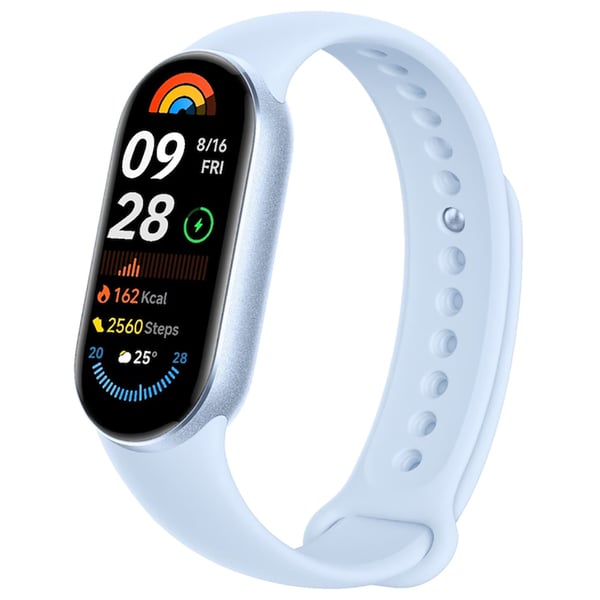 Buy Xiaomi BHR8346GL Smart Band 9 Smartwatch Arctic Blue Online in UAE Sharaf DG