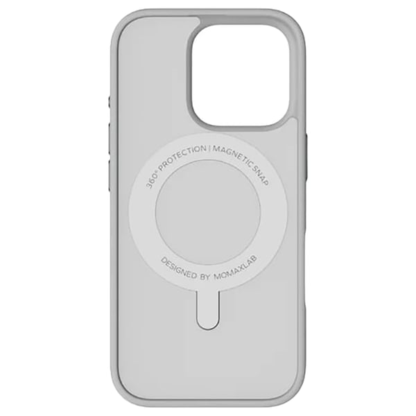 Momax CaseForm Roller Magnetic Case Light Grey iPhone 16 Pro