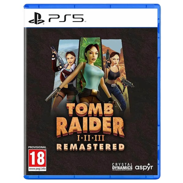 U&I Games Uigames PS5 Tomb Raider i-iii Remastered Starring Lara Croft Game