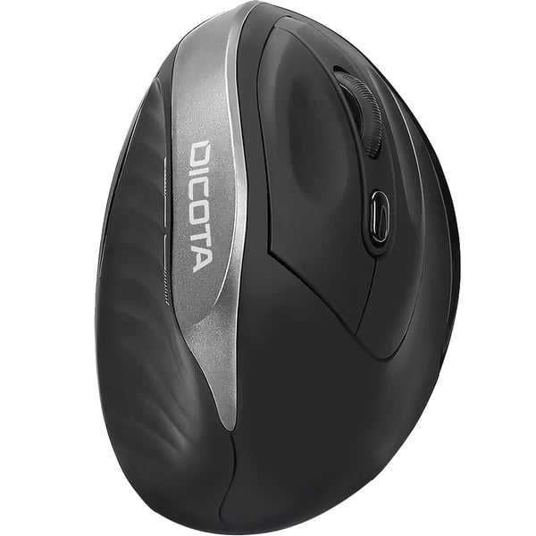 dicota Dicota Wireless Ergonomic Mouse Type: Mouse | Color: Black | Cable Type: USB Cable | Interfaces: Wireless, USB