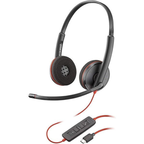 polyplantronics Polyplantronics Blackwire 3220 Type: PC Headsets | Color: Black | Connectivity Type: Wired / Wireless | Built in Microphone: Yes