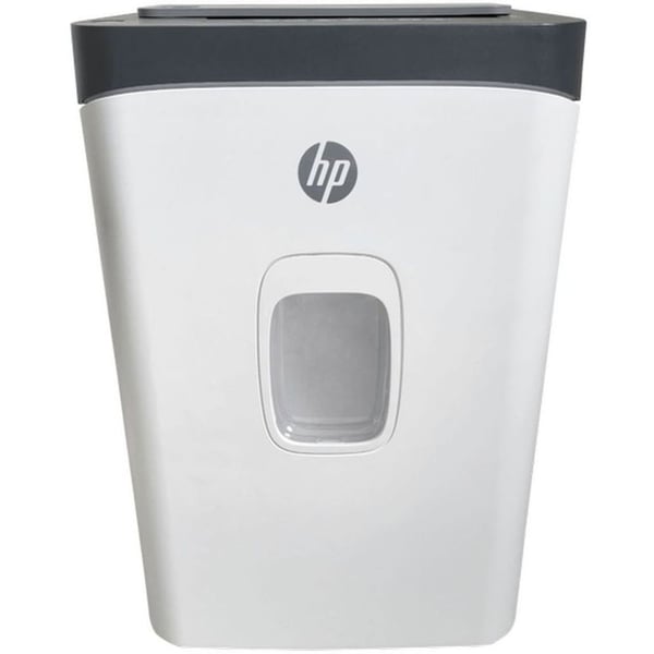 hp Hp Oneshred 200cc Cross Cut Shredder 437W Color: White | Power: 437 W | Capacity: 13 Sheet | Bin Capacity: 28 l | Safety Features: Overheat indicator, Overload indicator, Anti-paper jam technology: through automatic return function, Full and open bin indicator