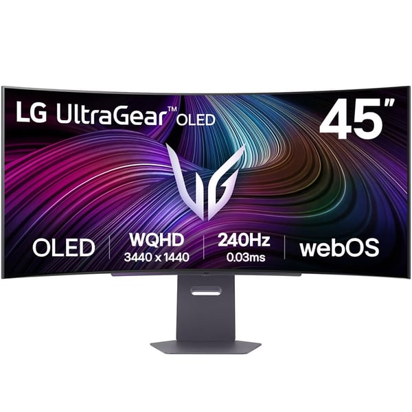 lg Lg Ultra Gear 45gx90sa-b 45 inch Type: Gaming Monitor | Color: Black | Brightness: 275 nits | Resolution: WQHD+ (3440 x 1440)