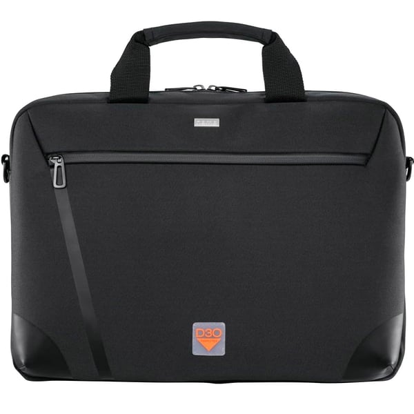 hama Hama Laptop Bag 227050 14.1 inch Type: Laptop Bag | Color: Black | Design: Subtle faux leather accents, Concealed zips, Sturdy and easy-to-grip metal zips, Slim format of a protective cover, Sufficient space for laptop, documents and other accessories | Compatible Products: 34-36 cm (13.3 - 14.1 Inches) Laptops