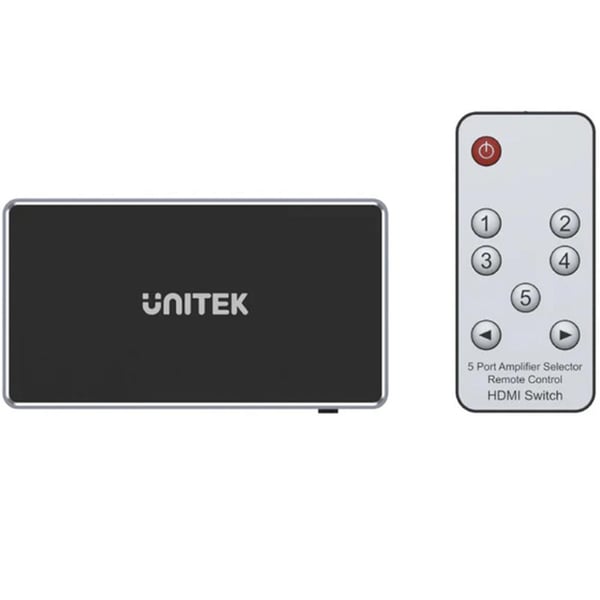 UNITEK UNITEK V1110a Type: Switch | Color: Grey/Black | Interfaces: USB, HDMI