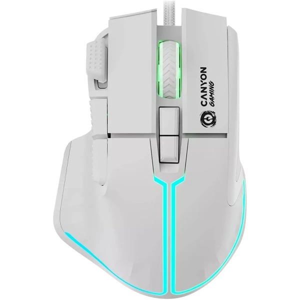 Canyon Canyon cnd-sgm636w Type: Mouse | Color: White | Cable Type: USB Cable | Interfaces: USB