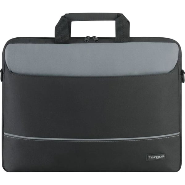 targus Targus Intellect Topload Laptop Case 15 Type: Laptop Bag | Color: Black/Grey | Compatible Products: 15.6" Laptops and under