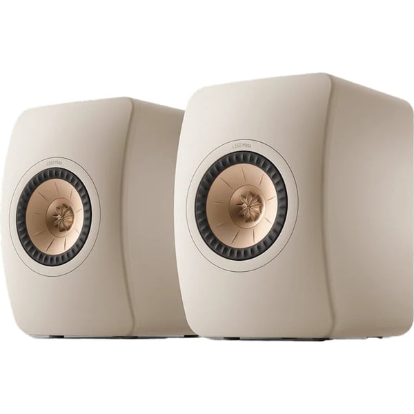 kef Kef LS50 Meta Bookshelf Speakers Color: Sand