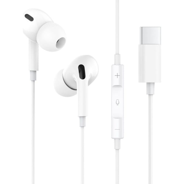 prostyle Prostyle Wired In Ear Headset Type: PC Headsets | Color: White | Connectivity Type: Wired