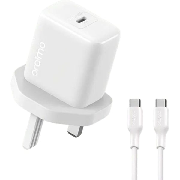 شاحن جداري أوريمو باور كيوب 202 لون أبيض OCW-5202UCC-WH