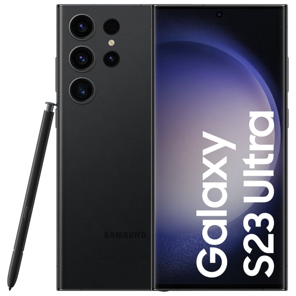 Samsung Galaxy S23 Ultra 5G 512GB 12GB Phantom Black Dual Sim Smartphone - Middle East Version