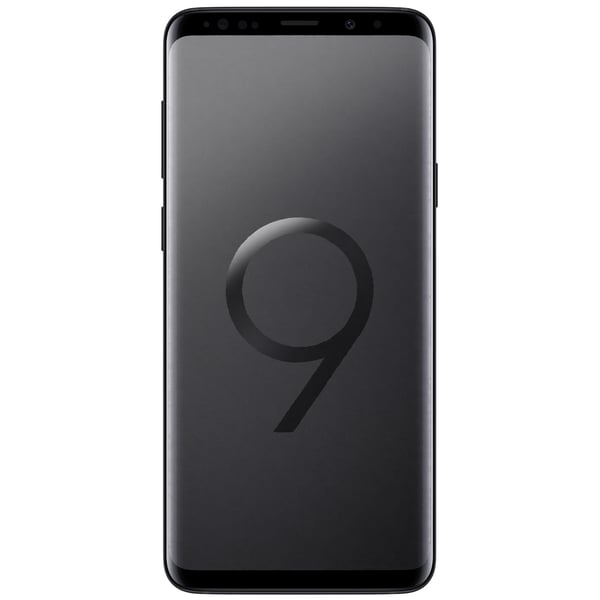هاتف سامسونج جالاكسي S9 بلس بلون الليل الأسود ثنائي الشريحة ذاكرة 256 جيجابايت ويدعم الجيل الرابع- S9 بلس