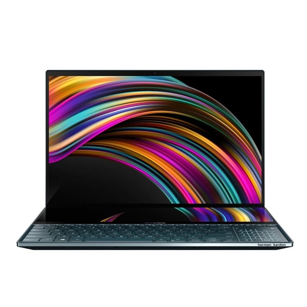 Asus ZenBook Pro Duo UX581GV-H2001TS Laptop - Core i9 2.4GHz 32GB 1TB 6GB Win10 15.3inch UHD Celestial Blue